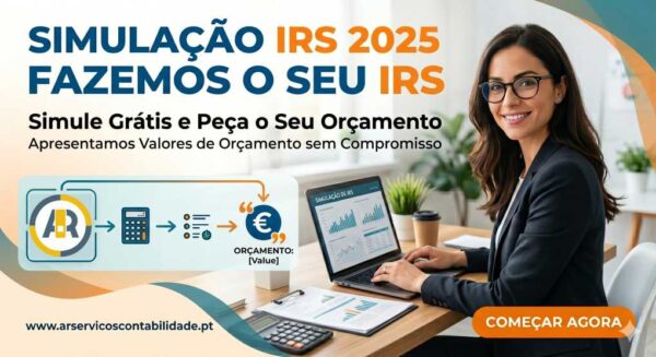 Simulação IRS 2025 - AR Serviços de Contabilidade